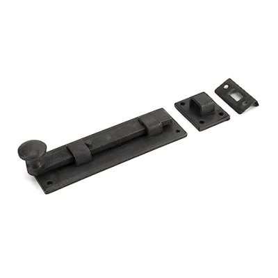Image of From The Anvil Beeswax 6 Inch Straight Knob Bolt