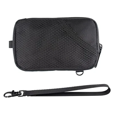 Image of FIREDOG Odor Proof Bags, Smell Pouch Carbon Lined Travel Stash Storage Smellproof Bags (Black,Small 5x3)