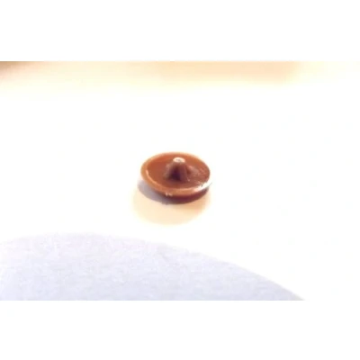 Image of 50 POZI SCREW COVER CAPS LIGHT BROWN