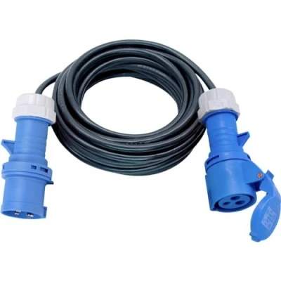 Image of Brennenstuhl Industry CEE Extension Cable 230V IP44 10m H07RN F 3G1.5 230V/16A plug and socket