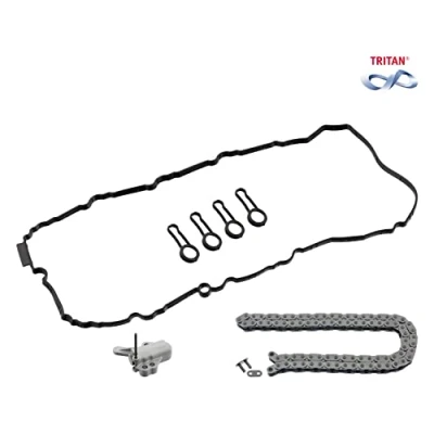 Image of 11312365578, 11318490219, 11318490219S2, 11318578943, 11318578943S1 Timing chain Kit FEBI BILSTEIN 173756 Simplex, with lock BMW: 3 Saloon