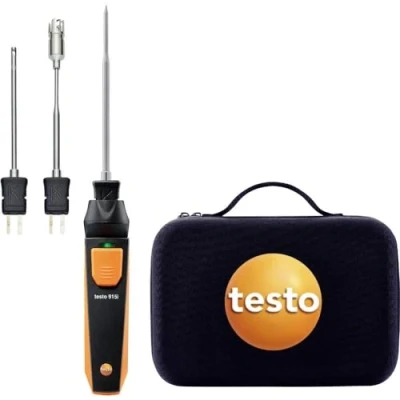Image of Testo 915i kit Thermometer with 3 x temperature probes (TC Type K)