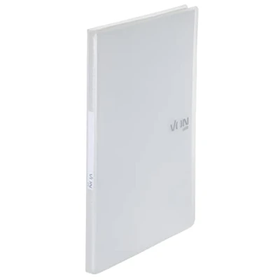 Image of VON Leitz 46690001 A4 Display Book with 30 Compartments, PP Folder, Presentation for 60 Sheets, Flexible Document Tray School, Study &amp; Home, Pack of 5, White