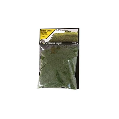 Image of Woodland Scenics 12mm Static Grass Dark Green