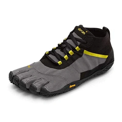 Image of Vibram Women&#039;s V Trek Sneaker,Black Gray Citronelle,4 UK