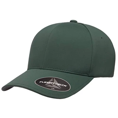Image of Flexfit Men&#039;s Delta Seamless Cap, Spruce, S M