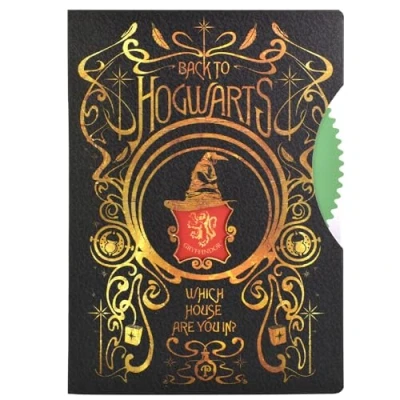 Image of Blue Sky Studios Harry Potter Notebook Journal for Kids Teens or Adults Unique Spinner Fidget Built into the Cover