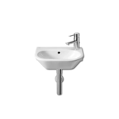 Image of Nexo Wall Hung Cloakroom Basin 405 X 275mm 1 Right Hand Taphole