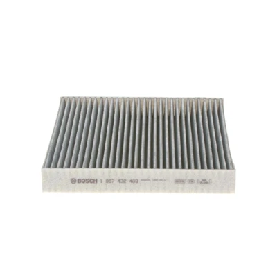 Image of 1253220, 1315687, 1452344, 1494697, 1713180 Pollen Filter BOSCH 1 987 432 409 Activated Carbon 240mm 209mm 35mm FORD: MONDEO 4, S Max Mk1
