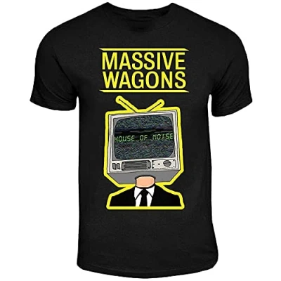 Image of refeng Massive Wagons &#039;House of Noise&#039; T Shirt Black S