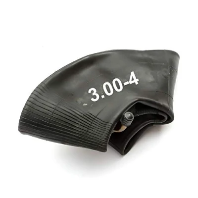 Image of Inner Tube 3.00 4 300 300x4 3.00x4 Bent Valve Inch Caravan Jockey Wheel Tyre