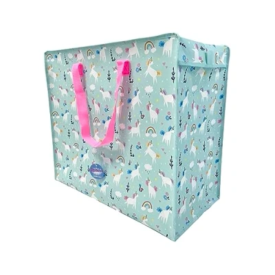 Image of Puckator Unicorn Magic Zip Up Laundry Storage Bags Washing Basket Large Room Accessories For Men Big Clothes Bin Bins