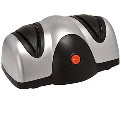 Image of Professional Electric Two Stage Knife &amp; Scissor Sharpener Grind Sharpen Hone