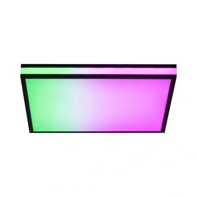 Image of JUST LIGHT. LED ceiling lamp Mario, CTT, RGB, 45x45cm, black