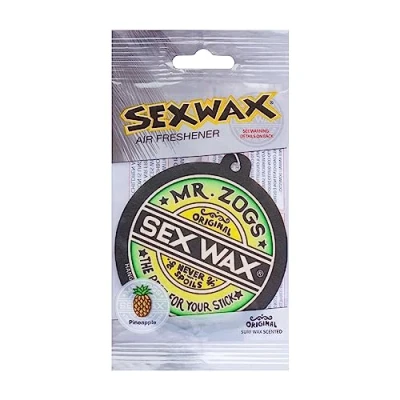 Image of Sex Wax Car Air Freshener 3 Pack Pineapple Scent