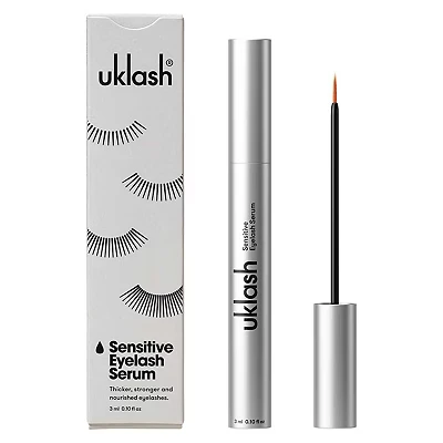Image of UKLASH Sensitive Eyelash Serum UK&#039;s #1 Rated Lash Serums for Fuller Lashes, Peptide Based, Vegan Friendly Designed Eyes