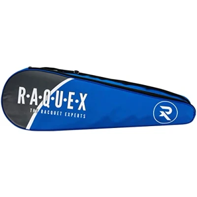 Image of Raquex Racket Bag for 1, 2 or 3 Squash Badminton Racquets Great British Design