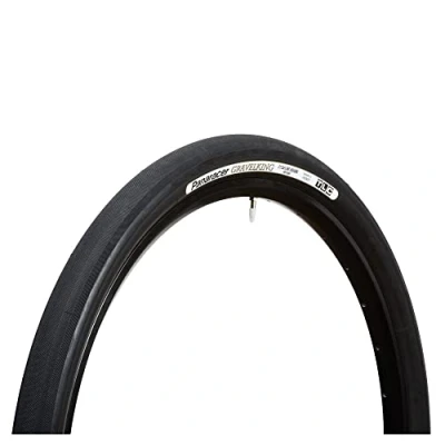 Image of Panaracer GravelKing Slick TLC Folding Tyre : Black, 27.5 x 1.50