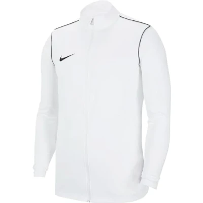 Image of NIKE Mens Dri fit Park Jacket, White/Black/Black, XL EU