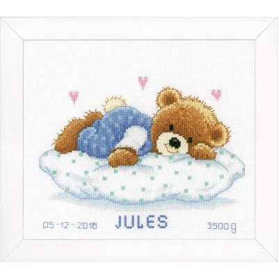 Image of Vervaco Counted Cross Stitch Kit, Cotton, Assorted