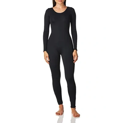 Image of Capezio Women&#039;s Long Sleeve Unitard, Black, L UK