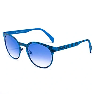 Image of Italia Independent Unisex Adults’ 0023 023 000 Sunglasses, Blue (Azul), 52