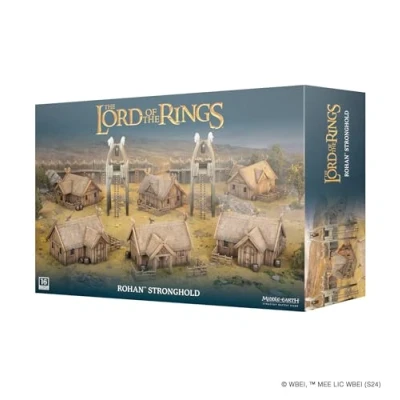 Image of Games Workshop Middle Earth Strategy Battle Games: Rohan Stronghold (Boxed set of scenery)
