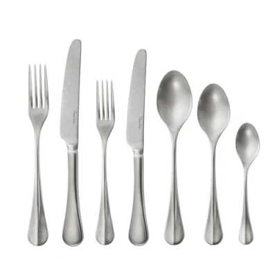 Image of Robert Welch Baguette Vintage, 84 Piece Cutlery Set for 12 People. Matt Finish. Made from Stainless Steel. Dishwasher Safe.
