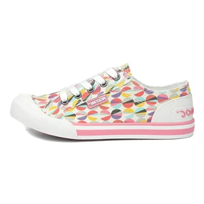 Image of Rocket Dog Women&#039;s Jazzin Sneaker, Pink Multi Jixel, 5 UK