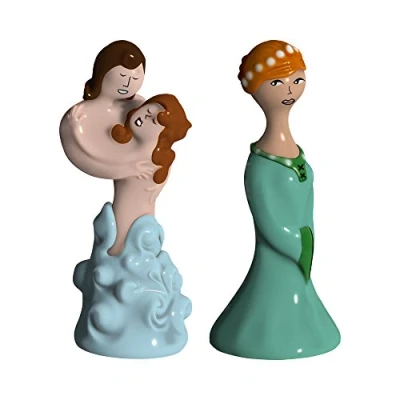 Image of Alessi Paolo/Francesca/Beatrice Statuettes, Multi Color
