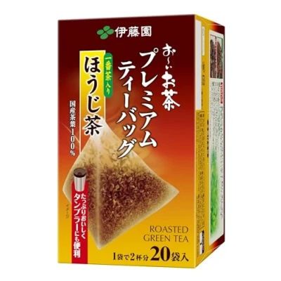Image of Itoen Premium Tee Bag Houjji Tea 1.8g 20 peace Green (Pack Type)