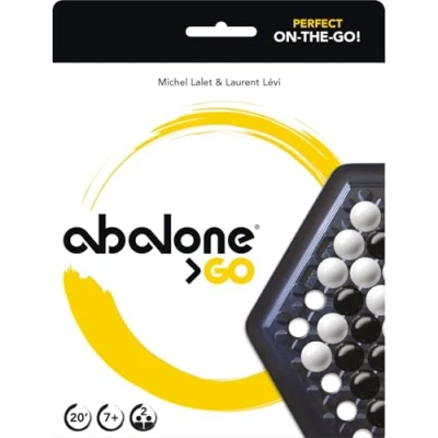 Image of Zygomatic Abalone Go Board Game Ages 7+ 2 Players 20+ Minutes Playing Time