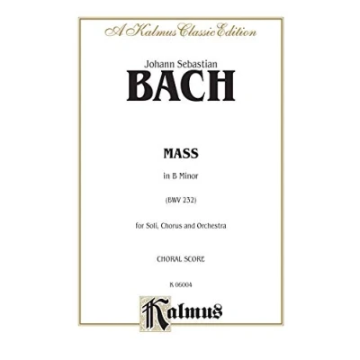Image of Mass in B Minor: Orch. (Kalmus Edition)