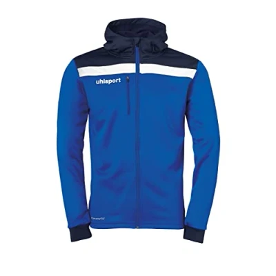 Image of Uhlsport Offense 23 Multi Hood Jacket Men&#039;s Azure/Navy/White, M
