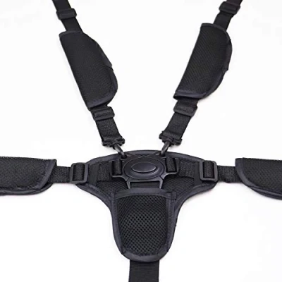 Image of Jolik 5 Point Harness Straps, Baby Safety Strap Belt with Shoulder Pads and Guarding Pad, Adjustable High Chair Straps for Stroller Pushchair Pram Buggy