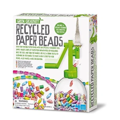 Image of 4M Recycled Paper Beads Kit (Multi Colour)