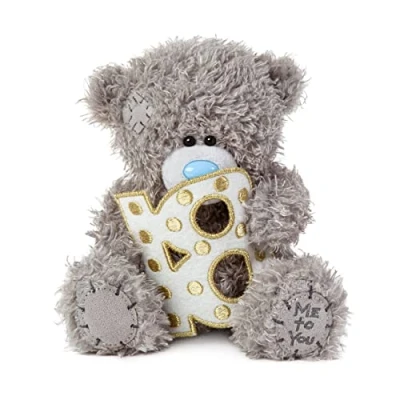Image of Me to You Tatty Teddy 18th Lightbox Effect Bear Official Collection, Grey