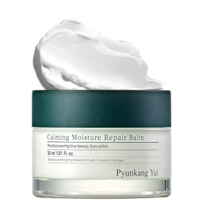 Image of [PKY] Pyunkang Yul Calming Moisture Repair Balm Instantly Calms Sensitive Skin, Face Moisturizer with Deep and Rich Nourishment, Vegan, Korean Skincare (1.01 Fl.Oz, 30ml)