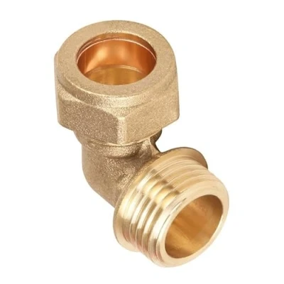 Image of 15mm x 1/2&quot; Male Compression Parallel Elbow