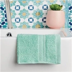Image of Mitre Essentials Nova Face Cloth Mint (10 Pack)
