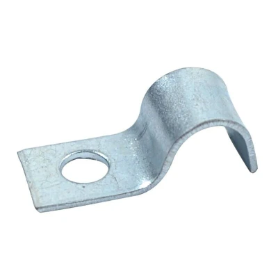 Image of 10x Matlock 4MM (1 Pipe) Half Saddle Clamp Light Duty BZP