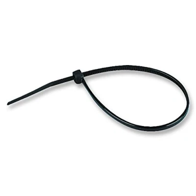 Image of Pro Power 0301 CV 200W Weatherproof Cable Ties, Black, 200 mm x 4.5 mm, Pack of 100