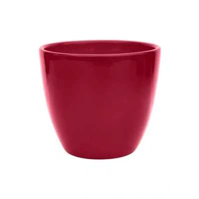 Image of Ivyline Planter, Ceramic, Bordeaux, 17 x 20cm