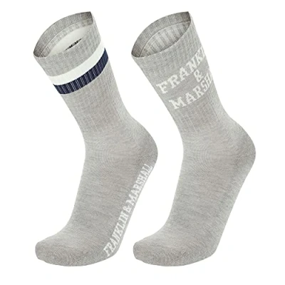 Image of FRANKLIN &amp; MARSHALL Socks C100868 Light Grey Melange/W 43 46