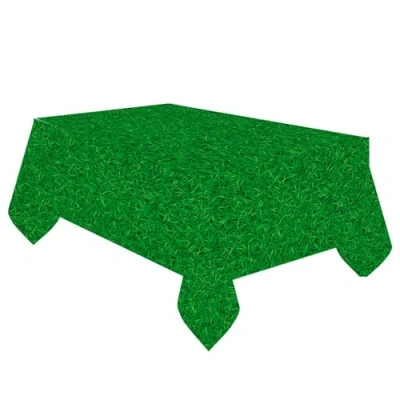 Image of Amscan 9919428 Goal Football Birthday Party Paper Table Cover 1.8m