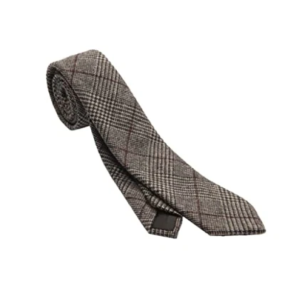 Image of Heritage Traditions Tweed Neck Tie (Prince of Wales Grey)