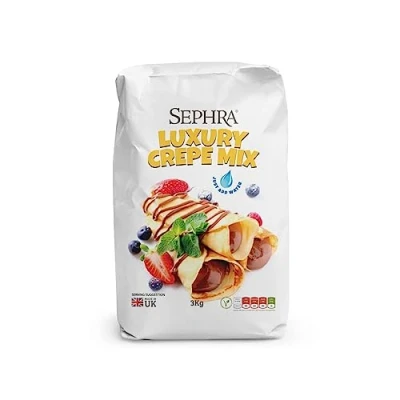 Image of Sephra Luxury Crepe/French Pancake Mix 3kg Bag “Add Water Only Mixture