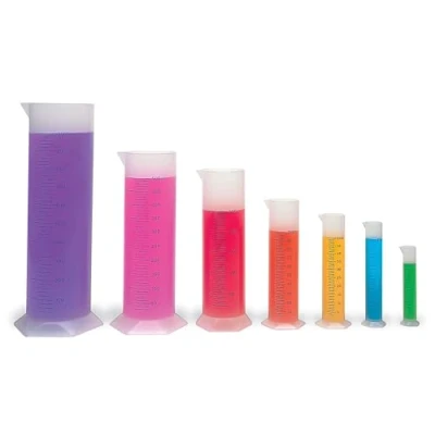 Image of LEARNING RESOURCES CYLINDER SET PLASTIC 10,25,50,100,250,500,1L