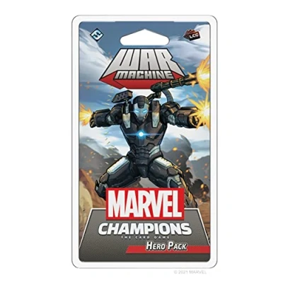 Image of Asmodee Marvel Champions LCG: War Machine Board Game Expansion Pack in Italian (Ages 14+)