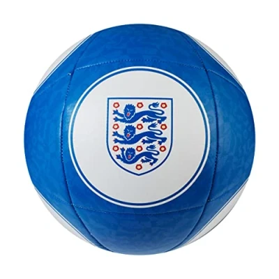 Image of Mitre Official England Football, White/Blue, 5